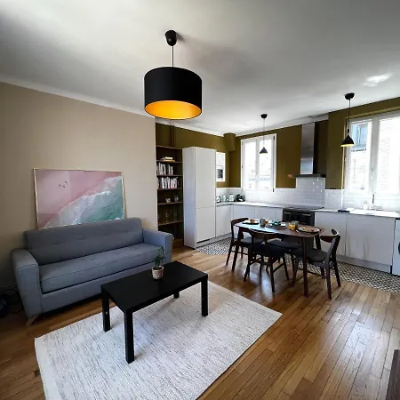 The Elegant - Sunny & Quiet - Near Bastille Apartment